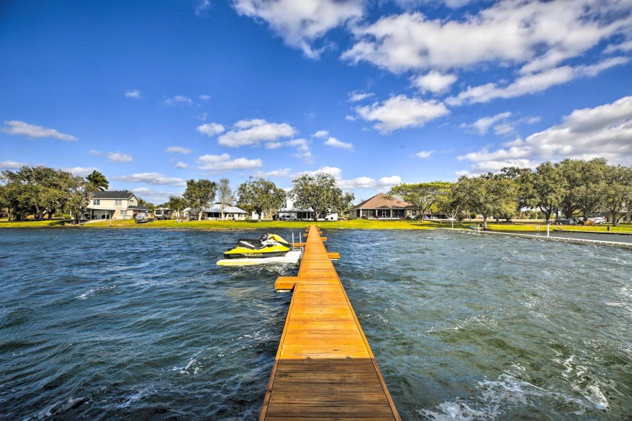 Waterfront Lake Placid Home With Dock And Fire Pit Exterior foto